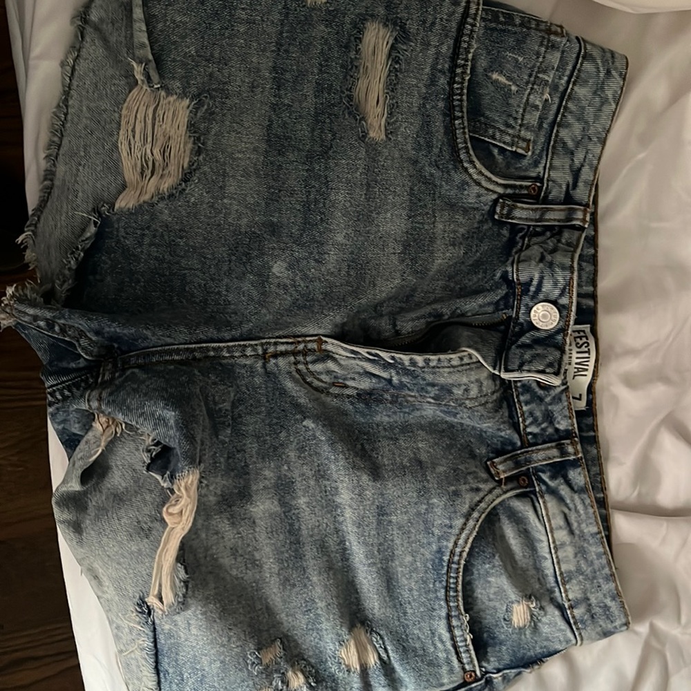 Jean shorts